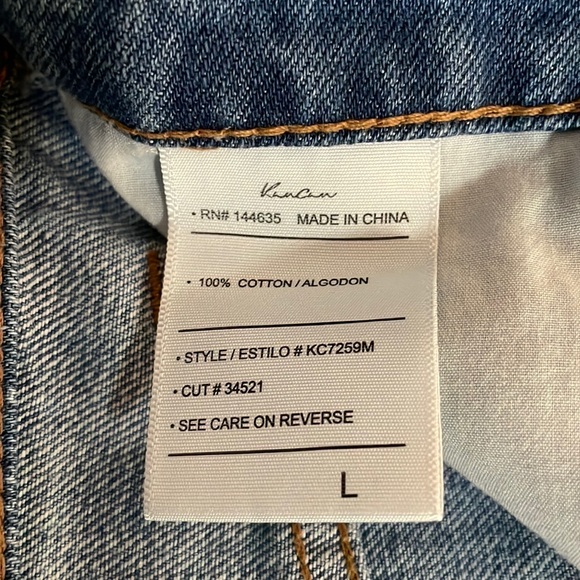 Kancan Denim Shorts Large - Picture 5 of 5